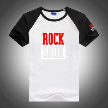 2023 Suvel Uus Rock Shox T-Särk Servjätkatud Meeste Vabaaja O Kaelus T-särk, Lühikesed Varrukad Mansi Lahe Tops Puuvillane Mugav Mees Riided