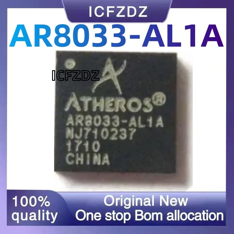 100%Uued originaal AR8033 AR8033-AL1A QFN48 Laos Integraallülitused0