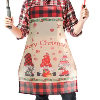 Häid Jõule Põlled Jõulupuu Reguleeritav Köök Koka Põll Keetmine, Küpsetamine, Reguleeritav Ruuduline Põlled, Küpsetamine, Grillimine