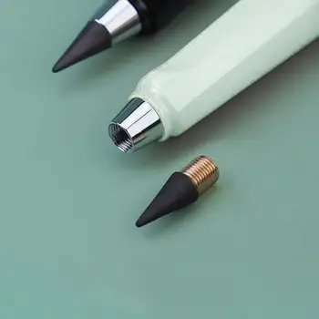 10tk Mini Pencil Pea Igavene Kruvi Liides Grafiit riikliku rakendusasutuse Vastupidav Inkless Kirjutamise Pliiatsid riikliku rakendusasutuse Õpilane Tarvikud
