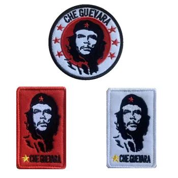 Che Guevara Pea Tikandid Ring Embleemi Kuuba Revolutsionäär Rind Konksu Aasa Toetus Taktikaline Plaaster Kangelane Nägu Moraali Badge)
