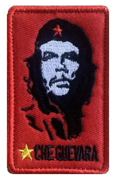 Che Guevara Pea Tikandid Ring Embleemi Kuuba Revolutsionäär Rind Konksu Aasa Toetus Taktikaline Plaaster Kangelane Nägu Moraali Badge)2