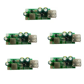 DC Boost Converter USB-Moodul 20W DC 3.3-5V 5V-12V QC3.0 2.0 FCP Kiire Laadija 18650 LI-ION Li-Po liitium aku