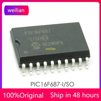 1-100 TK PIC16F687-I/SO SMD SOP-20 PIC16F687 8-bitine Mikrokontroller MCU-SCM-Chip Brand New Originaal