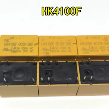 50TK/PALJU Signaali relee HK4100F-DC5V-SHG HK4100F-DC12V-SHG HK4100F-DC24V-SHG 3V 5V 9V 12V 24V 3A 250VAC 6PIN
