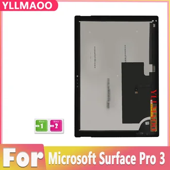 Originaal Ekraan Microsoft Surface Pro 3 1631 LCD Ekraan Puutetundlik Digitizer Assamblee TOM12H20 v1.1 v1.0 LTL120QL01 003