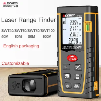 SNDWAY SW-T40 Digitaalse 40M Laser Rangefinder Pihuarvutite Distance Meter Trena Laser Range Finder Pindala/Ruumala/Vahemaa Mõõtmiseks Tööriist