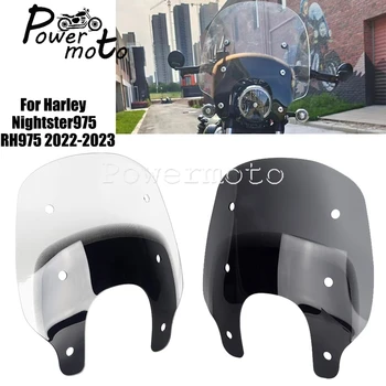 Näiteks Harley Nightster 975 RH975 2022-2023 Mootorratta Tuuleklaasi Esiklaas Kilpi Selge Tuule Kilp Ekraani RH 975 Clear& Suitsu