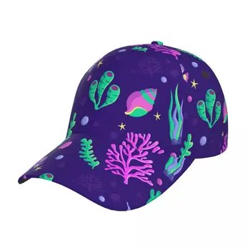 Conch Vetikad Kala Väljas Sport Mütsid Pesapalli Müts Mehed Naised Visiir ühise Põllumajanduspoliitika Baseball Cap Tänav, Hip-Hop Mütsid golf müts meestele