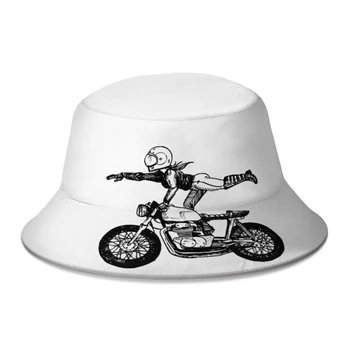 Suvel Unisex Mood Kopp Mütsid Naised, Kes Sõita Mootorrattad Naised Mehed Kalamees Müts Sügisel Väljas Reisida Panama Bob