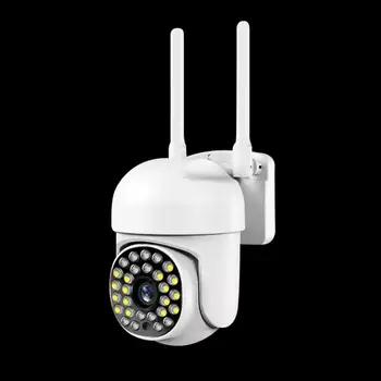 360 Kraadi Pöörlevad Home Security Ptz Kaamera kahesuunaline Audio Seinale Paigaldatud Kodu Järelevalve Videokaamerad Smart Home Traadita Kaamera