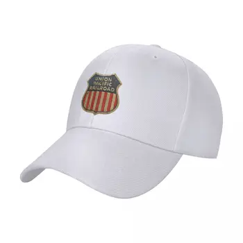 Union Pacific Railroad Pikad Varrukad TShirt Baseball Cap Uus Müts Luksus Mees, Müts Meeste ja Naiste Mütsid