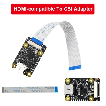 Vaarika Pi HDMI-ühilduvate, et CSI Adapter Juhatus Toetab 1080p@30fps koos FFC Kaabel Adapter Vaarika Pi-4 Mudel B 3B+ 3B