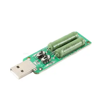 USB-Electronic Load Vananemine Vastupidavus Laadija ja Aku Panga Mobile Power Test 3A/2A/1A Heakskiidu