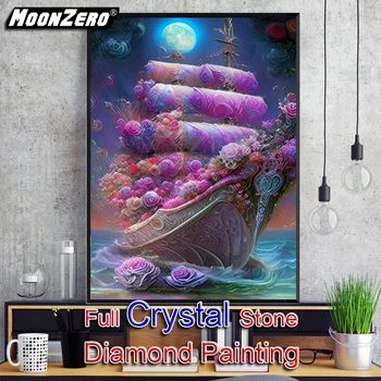 5D Diy Kristall Teemant Maali Purjetamine Pilte Täies Square Mosaiik Tikandid ristpistes AB Diamond Kunsti Kodu Docer 20230835