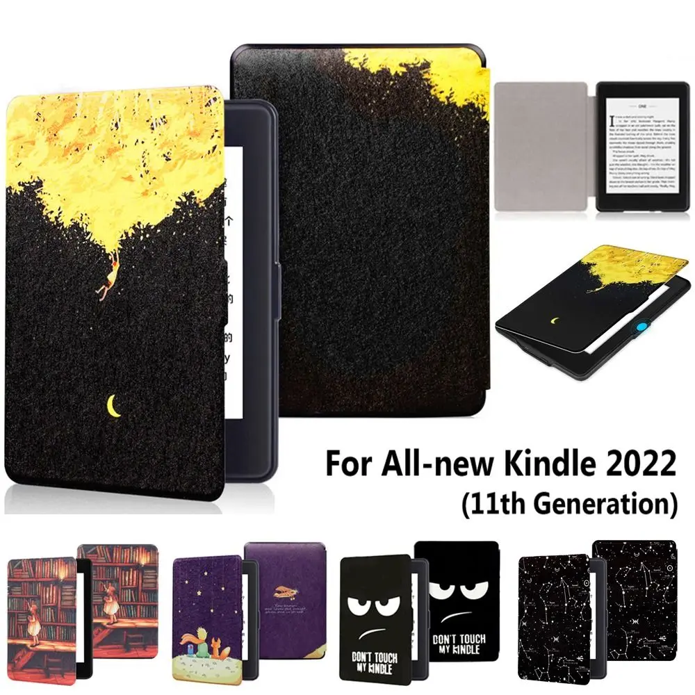 Nahast Screen Protector Magnet Smart Cover Folio Case Varruka Folio Case For All-uus Kindle 11. 2022 Välja 6 tolline C2V2L30