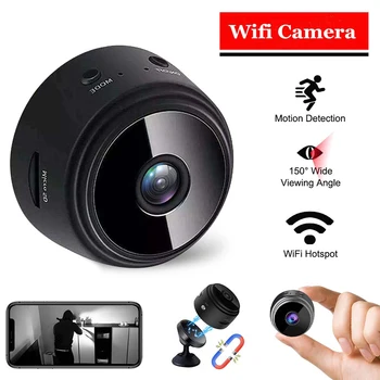 A9 Mini Kaamera Wifi Traadita Aku IP Security Video Videokaamerad Öise Nägemise Mobiil Cam HD Video 1080P Järelevalve Smart Home
