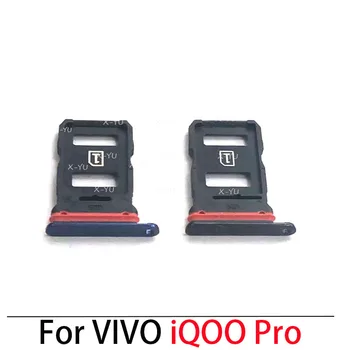 Eest VIVO iQOO Pro Sim & SD Card Tray Omanik Pesa Adapter Asendamine Osa