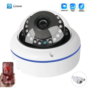 5MP Dome POE IP Valve Kaamera Sise-3.6 mm, 1,7 mm lainurk liikumistuvastus P2P ONVIF 20Meters Öise Nägemise Kaamera