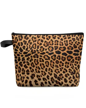 Leopard Printida Meik Kott Pouch Travel Essentials Lady Naiste Kosmeetika-Kotid Wc Korraldaja Lapsed Ladustamise Penaali
