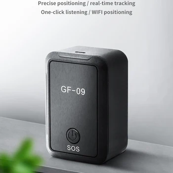 Auto Mini GPS Tracker GF-09 reaalajas Jälgimise kahjude vältimiseks SIM-Positsioneerimine Tugev Magnet Seat Portable