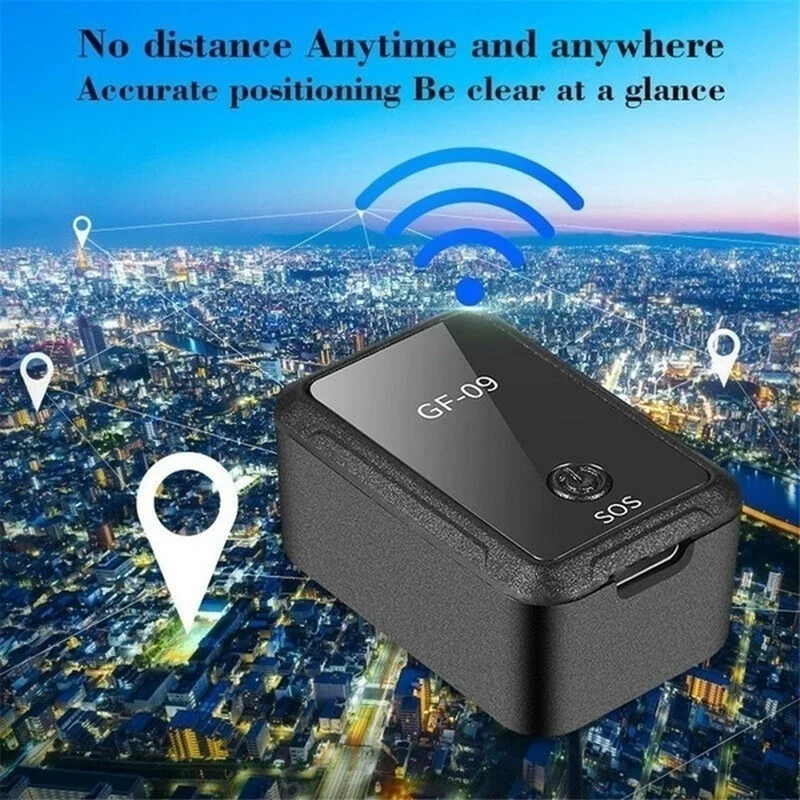 Auto Mini GPS Tracker GF-09 reaalajas Jälgimise kahjude vältimiseks SIM-Positsioneerimine Tugev Magnet Seat Portable1