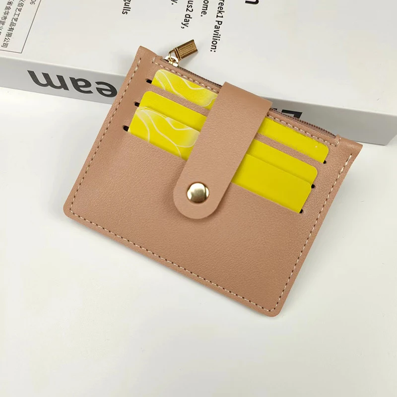 Mood Soild Värv Krediitkaartide Omanike Rahakott Väikesed Taskud Raha Muutus Kott Bussi Kaardid Kaas Naised Mehed3