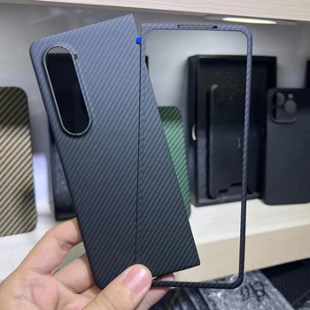 Ühildub Magsafe Magnet Traadita Laadimise Süsinik Riie Kiu Puhul Samsung Galaxy Fold4 4 Korda