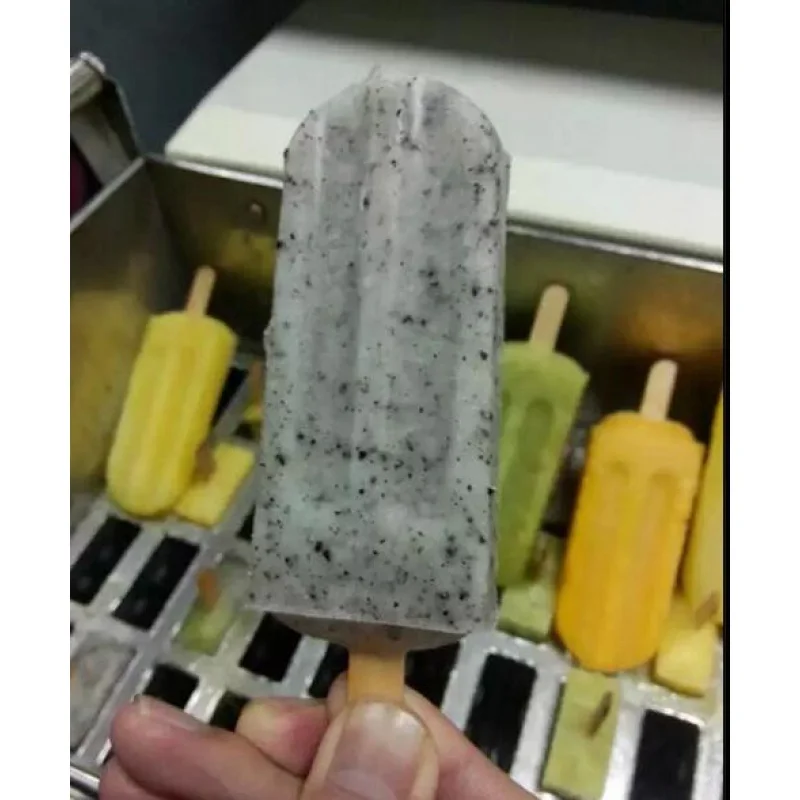 32000pcs/päev kvaliteetsest roostevabast terasest 12 hallitusseened jäätis lolly popsicle masina hind CFR MERE5