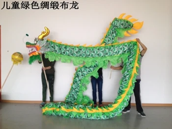 Lapsed 6 Mängijat, 5.5 m, Siid suurus 6 Dragon Tantsu Kostüüm Kooli Halloween jõulupidu Tulemuslikkuse Paraad Folk Etapi Hiina