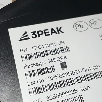 3PEAK TPC112S1-VR ekraanil trükitud C112S1 AGMB kõrge-täppis-DAC-digital to analog converter chip stock
