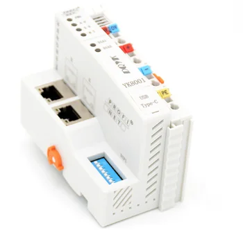 YK8001 seeria serveri IO sobib bussi tööstusliku Etherneti jaotatud remote IO moodul