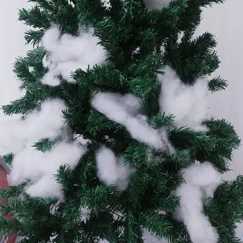 100/20g Jõulud Simulatsiooni Lumi Kaunistused Vale Puuvill Lumi Jõulud Lumi Stseeni Paigutus Siseruumides Jõulupuu Decor Rekvisiidid
