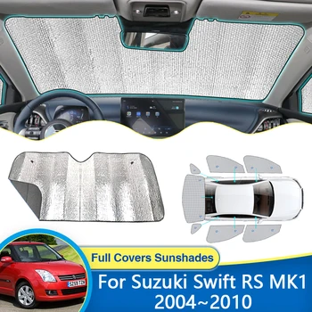 Akna Visiir Kate Suzuki Swift PP RS413 413D 415 MK1 2004~2010 Sunproof Kardin Esiklaas Päikesevari Auto Interjööri Aksessuaarid