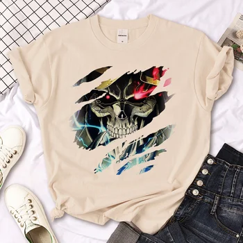 Overlord t-särgid naistele graafiline tshirt tüdruk anime riided