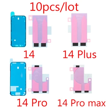 10tk Veekindel Aku Kleebis iPhone 14 Pluss Pro Max Ees Tihendi Liim LCD-Ekraani Raami Lindi Parandus Osad