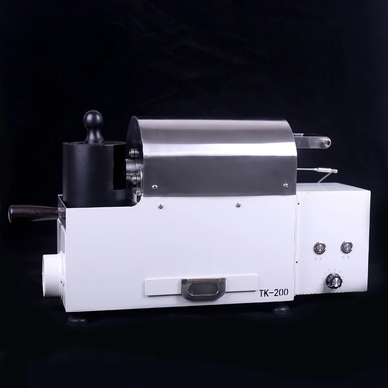 TK-200 leibkonna kohvi röstimise masin väike küpsetamine masin elektrilised praetud oad elektromehaanilised soojuse 100-200G võimsus1