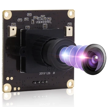 ELP 4K UHD Mini USB Kaamera Moodul 38x38mm Mikrofon Industrial Machine Vision Video Webcam Arvuti Desktop PC